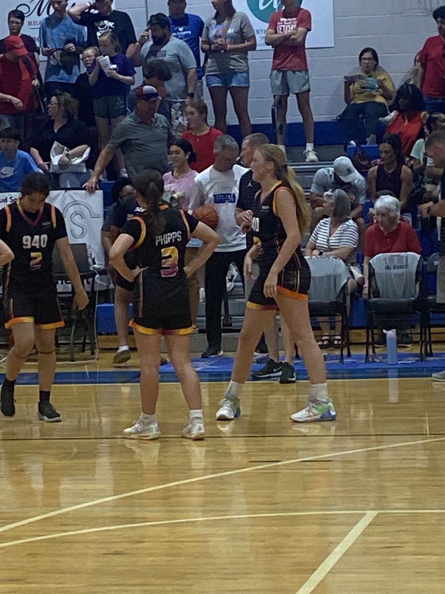 Jordan represented  Holliday well! Team Black falls to Team Gold 65-68. Proud of you Jo!