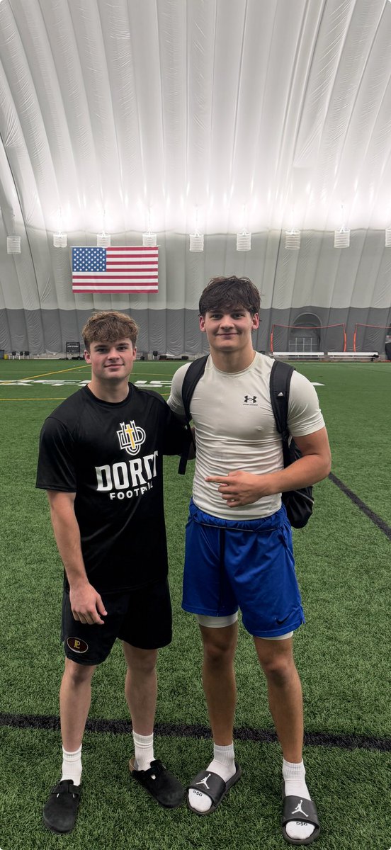 #AGTG After a great camp and conversation with <a href="/LeviJungling05/">Coach Levi Jungling</a> I’m honored to have received an offer from <a href="/DordtFB/">Dordt Football</a>!! <a href="/YoteQB16/">Sean McLaughlin</a> <a href="/DanMcLa58054605/">Dan McLaughlin</a>