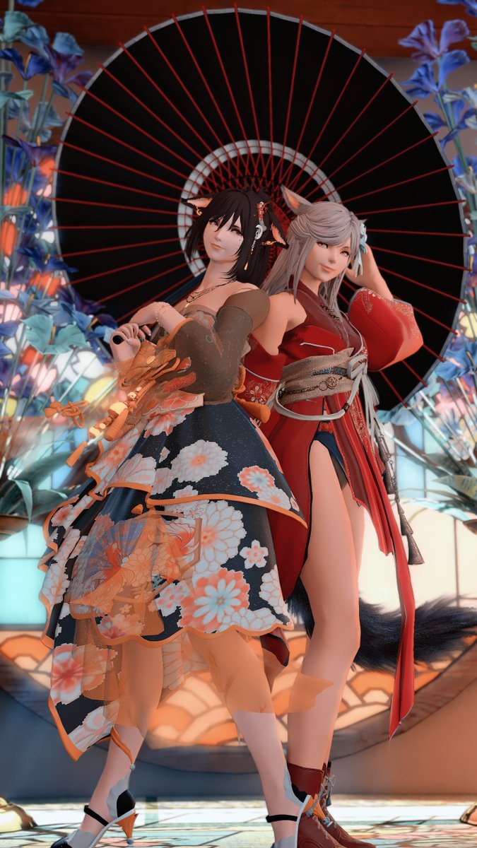 "Kyuu spent the evening spirited away to Night Market.."🏮

w/<a href="/FelicityDeimos/">Felicity Deimos</a> - Thavnairian night, when!?
📸by: <a href="/GBoffingtop/">Gilly</a> - Thank you for making our night extra special!