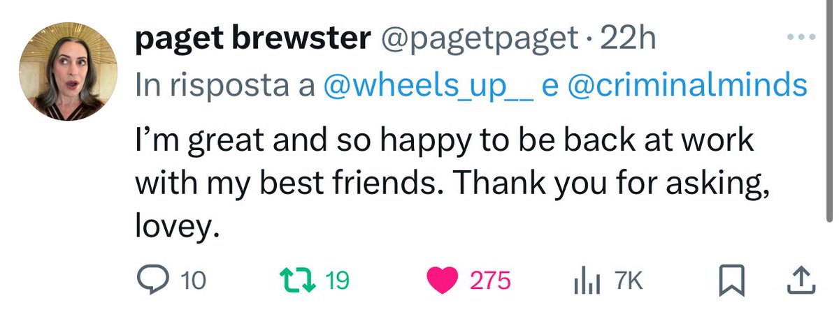 wheels_up__'s tweet photo. It’s true...when you least expect it. I hug you @pagetpaget , thank you. I hug you and talk to you soon https://t.co/837HQ6RFpj