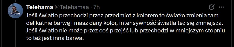 tamtenchamon's tweet photo. @Telehamaa @LoliCiWpierdoli A chociażby tutaj na przykład. To światło "zmienia delikatnie barwę" czy jednak "nie ma nic o zmienianiu"? Wiem, jeden przykład z wielu i pewnie powiesz znowu że "oooo czepianie się słówek" ale ze screenami to już tak łatwo nie zadziała :) Ale i tak powodzenia! https://t.co/KROC28PI1P