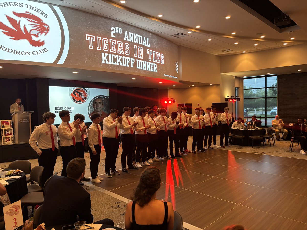 FballTiger's tweet image. Introducing our Tigers in Ties!