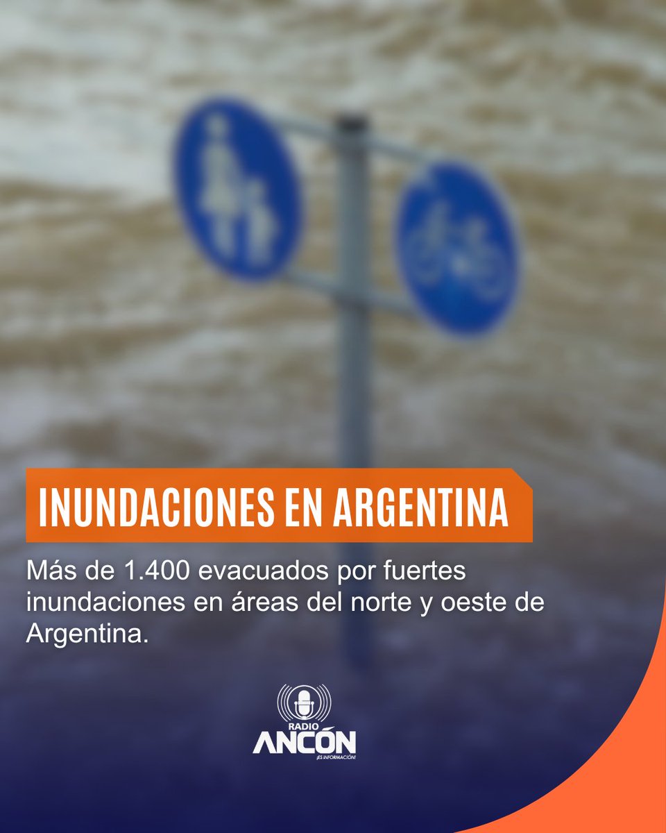 radioanconpa's tweet image. Más de 1.400 evacuados y 26 municipios afectados por fuertes lluvias en el norte y oeste de Buenos Aires. Campana y Zárate, entre las zonas más impactadas. #Temporal #Argentina