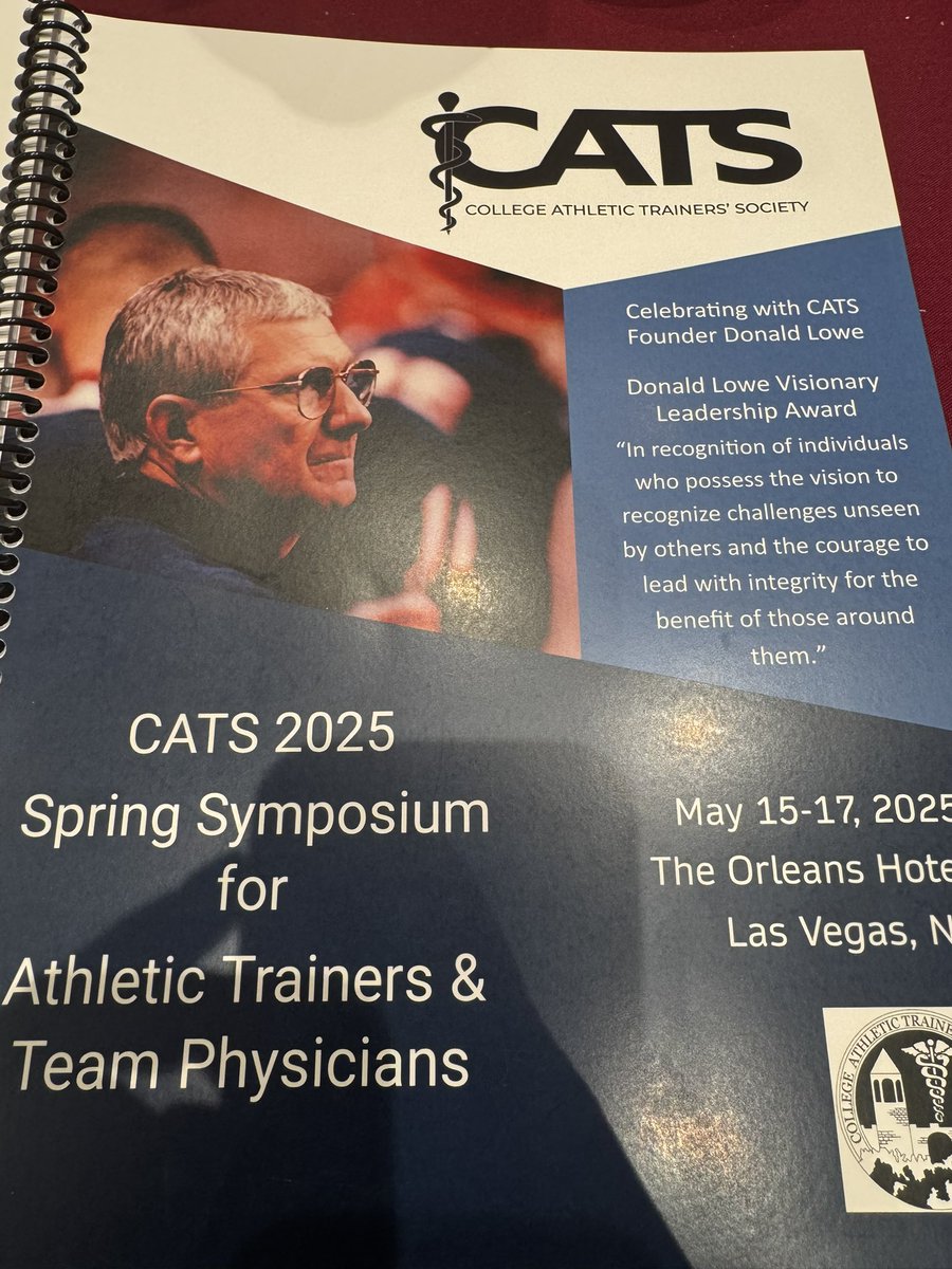 Some of the Ichabod AT staff have spent the last three days learning and growing our skills to serve are athletes with the greatest quality of care! Thank you @CATS for putting on a great symposium!