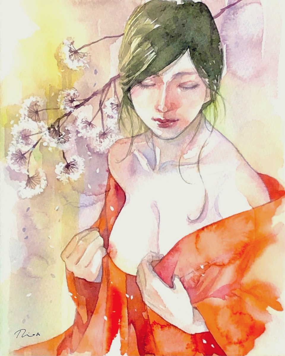 「隠す気もないのでバレバレと存じますが、ワタクシ、女体を描くのが大好きでございます」|綾坂璃緒(雛希ゆた)のイラスト