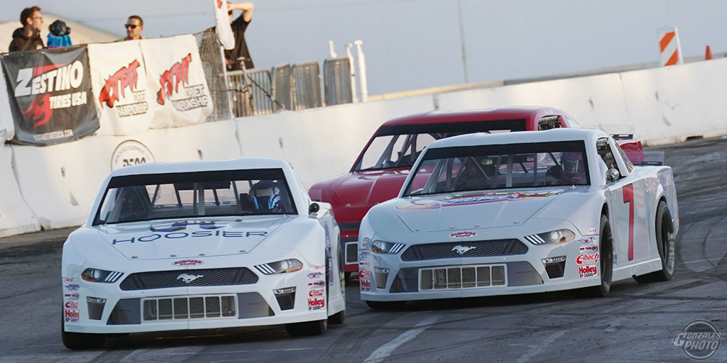 Qualified 2nd in the <a href="/KernRaceway/">Kevin Harvick's Kern Raceway</a>  Jr. Spec Late Model race tonight as part of the <a href="/nascar/">NASCAR</a> <a href="/AdvanceAuto/">Advance Auto Parts</a> weekly series. Will try my best to go back to back after winning race #2 last month.
📸: <a href="/gonzalesphoto/">David Gonzales</a> 

#raceday #nascar #racing #motorsport