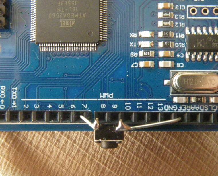 yamame61012288's tweet image. GPIO7とGND間にタクトスイッチを入れてみた。
画面の切り替えに使えるかな。
#ArduinoMEGA2560