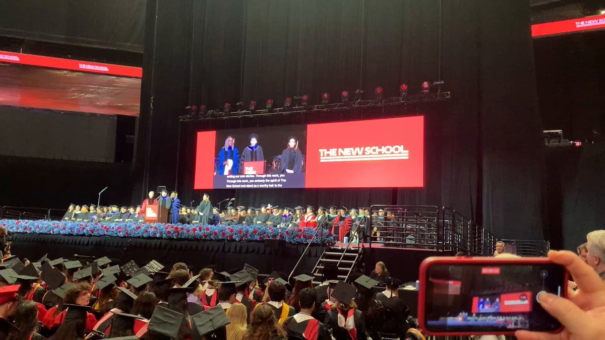 Heartfelt congratulations to the former President of the UN General Assembly <a href="/mfespinosaEC/">María Fernanda Espinosa</a> on receiving a honorary doctor degree by <a href="/TheNewSchool/">The New School</a>. 
Her great commencement speech inspired thousands at the <a href="/barclayscenter/">Barclays Center</a>. Enhorabuena!
Many congratulations to all the 2025