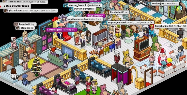 Nenhum bebê reborn supera a imersiva experiência de cuidar de uma criança no Habbo.