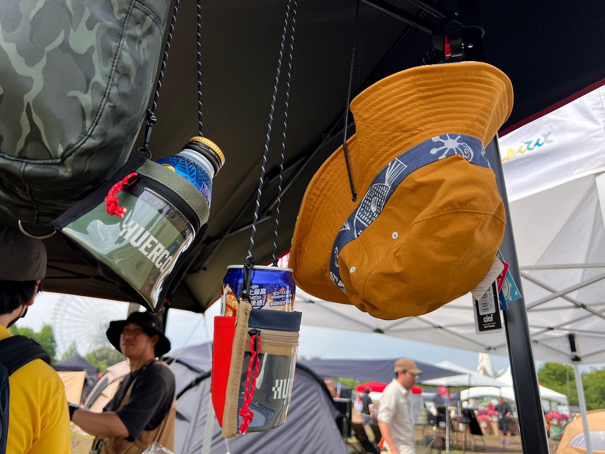 OUTDOOR PARK DAY2 🏕️🎣
昨日とはうって変わって気持ち良い晴天です☀️みなさま夏仕様でお越しください(^^)
 #アウトドアパーク