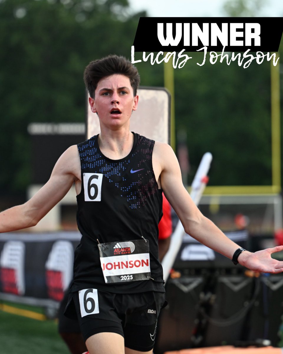 #MeetofChampions is going strong 💪

Lucas Johnson is your boys 3200m champion, clocking a time of 9:16.57 here at Midtown High School.

📸 Daniel Varnado 
#ATLCityGames