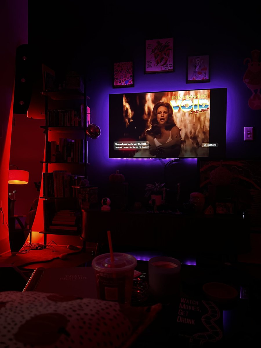 All set up for <a href="/cinematic_void/">Cinematic Void</a> #cinemadnessmovie 

cc <a href="/CloudyDaze5/">Cloudy Daze</a> <a href="/Ryan__Cage/">Ryan Cage</a>