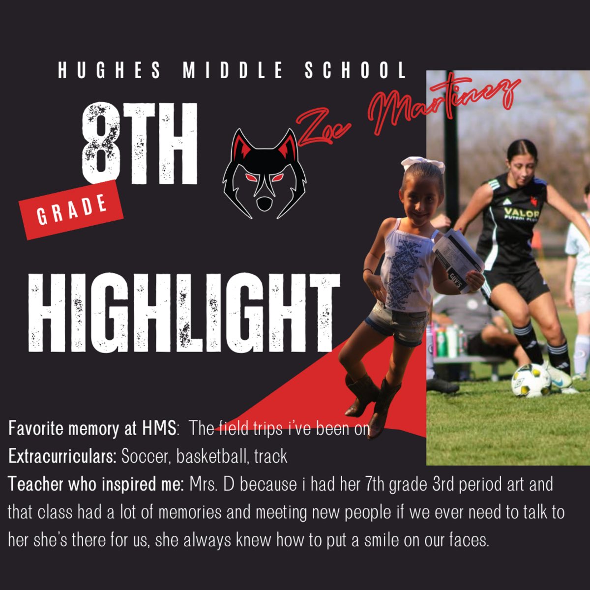 🎉8th grade highlight!