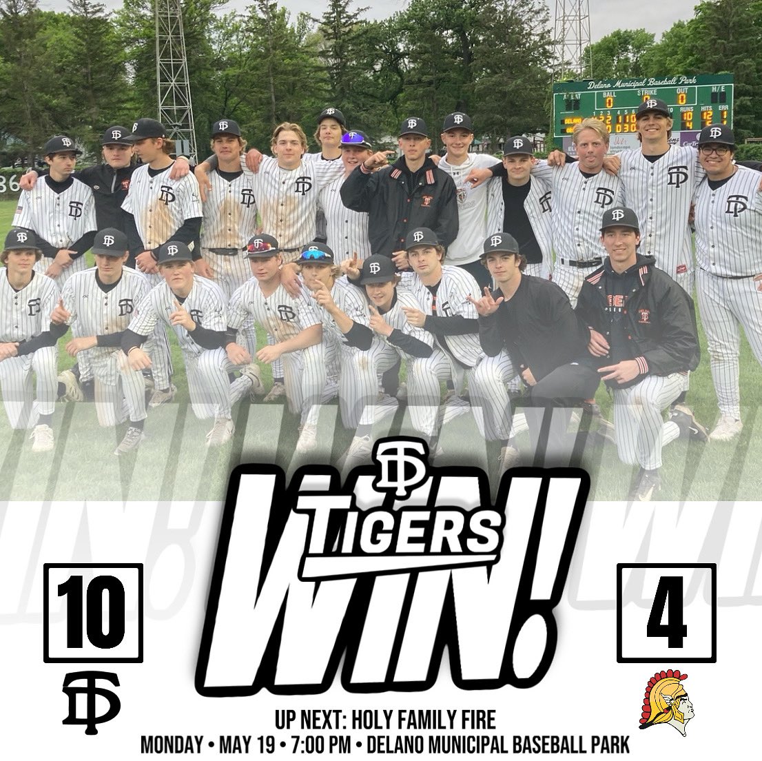 Delano Tigers Baseball tweet media