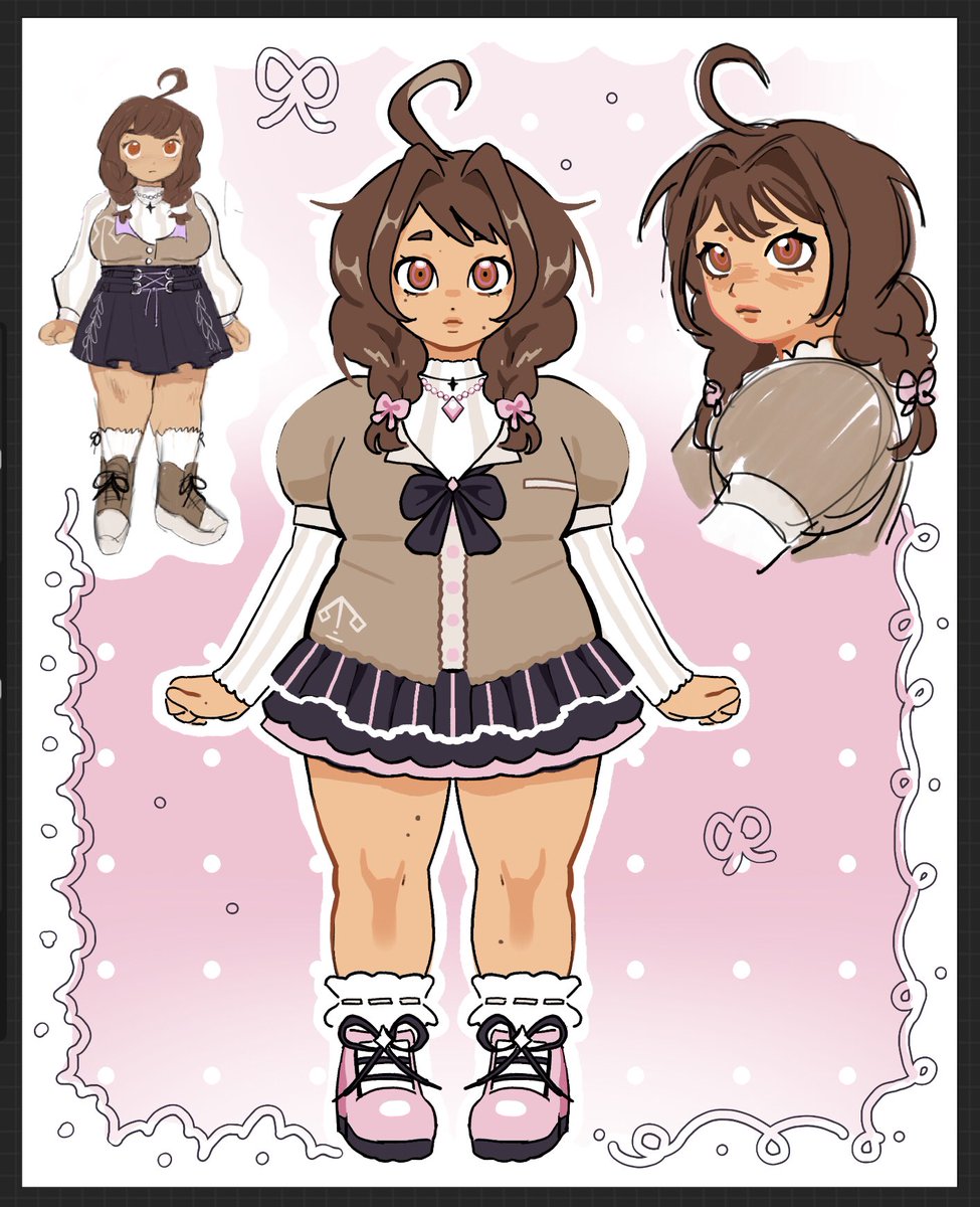 Updating fangan designs 🌸🖤🎀