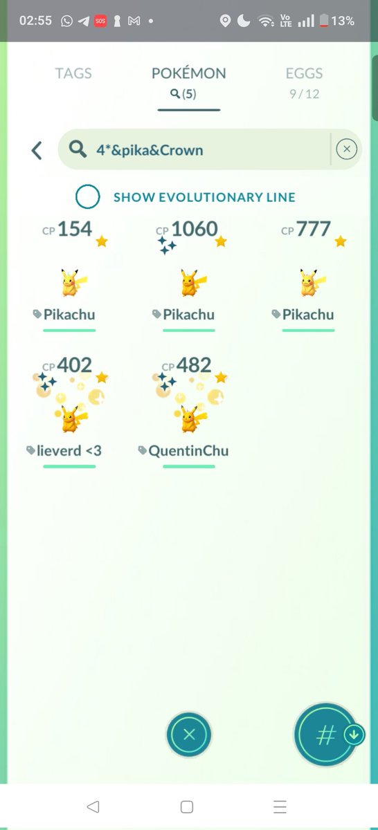 WHAAAAAAAAT !!?!!!

Shundo Yellow Crown Pikachu from a lucky trinket trade with my girlfriend 😍

Also completed the hundo crowned pikachu set with this one, 3 of which are #Shundo!

What a day! 

#PokemonGO