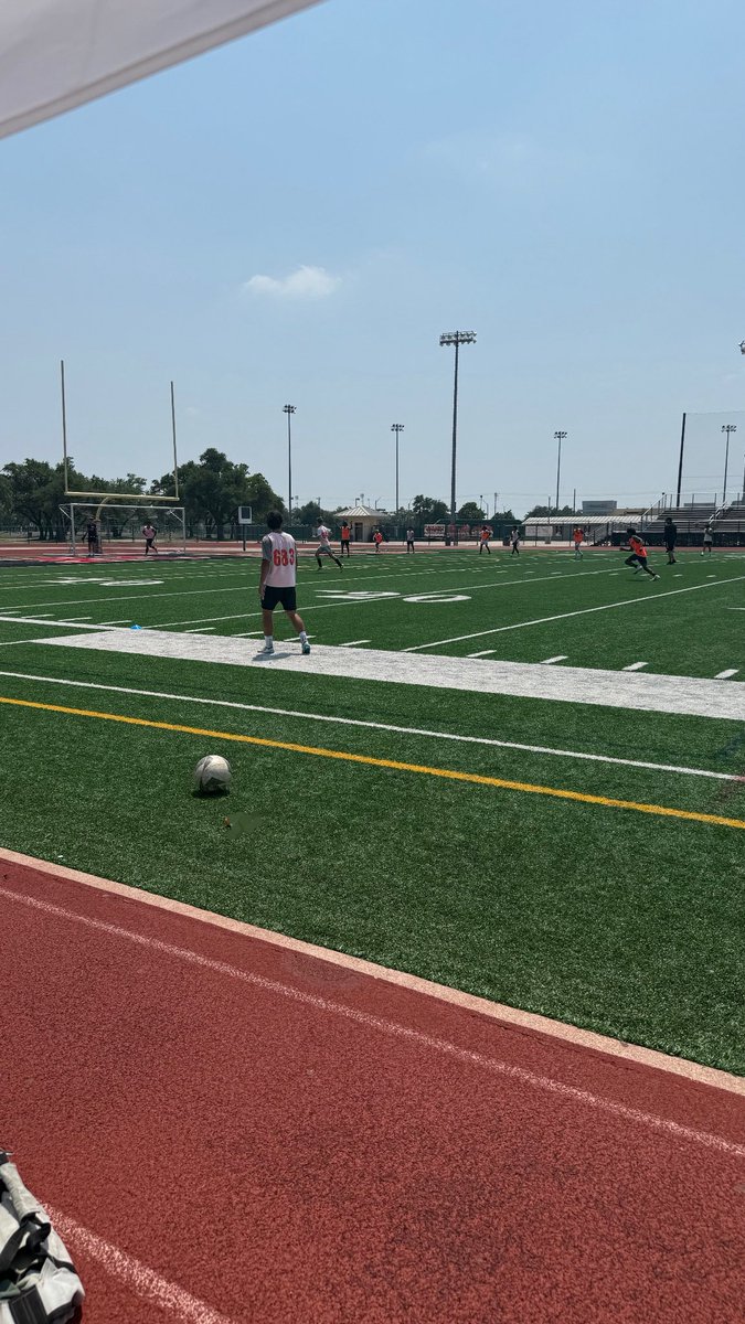 DCherbonnier's tweet photo. Recruiting for @patriot_msoccer in Austin, and another @Patriot_sb title. Great weekend combo! https://t.co/QyFN2cppDd