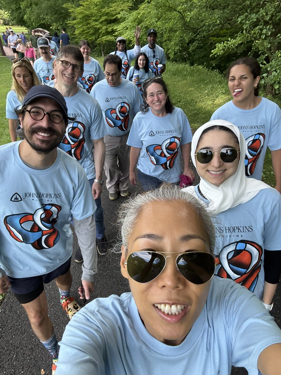 RawanAAmir's tweet image. Walked it like we talk it - for 1 in 100! 🫀
The Hopkins Heart Heroes came through strong 💪🏻 (& stylish 😎)
My final lap with this phenomenal team. I may be miles away next year, but my heart will forever be in the race ❤️
#ACHD #WalkFor1in100 @ISACHD @hopkinsheart