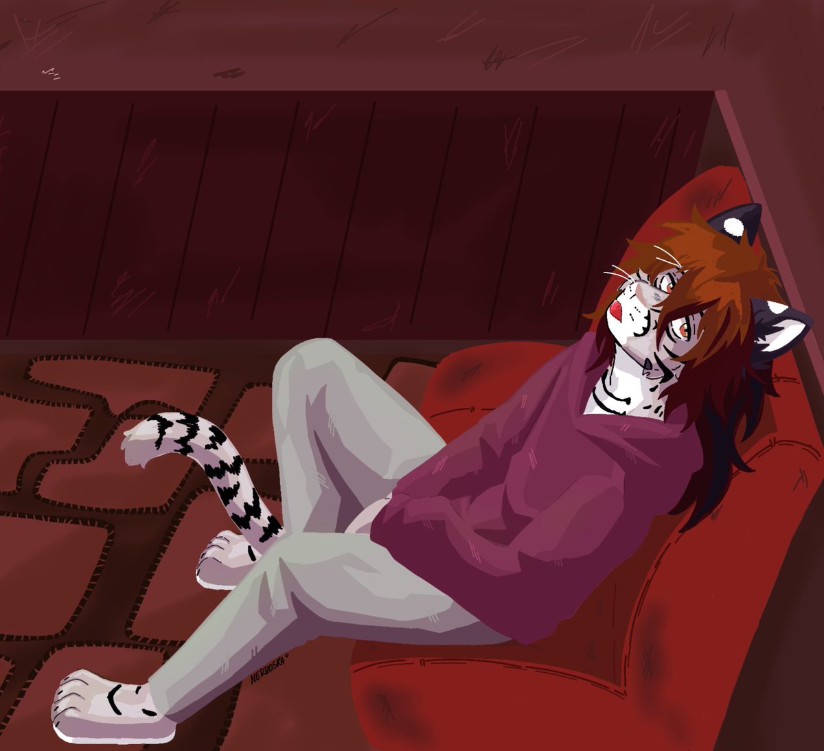 🐱

#furryart #furryartist #kemono #furry #originalcharacters #rkgk