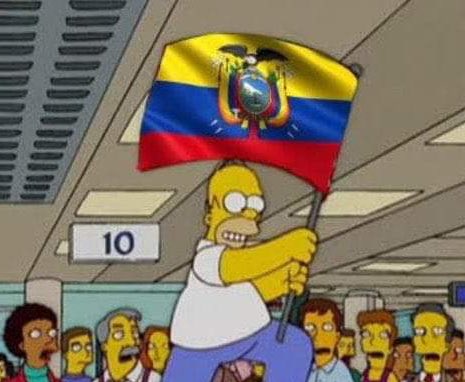 Michael Morales entrando con una canción de Jombriel. MI PAÍS LOCO, MI PAÍS 🇪🇨