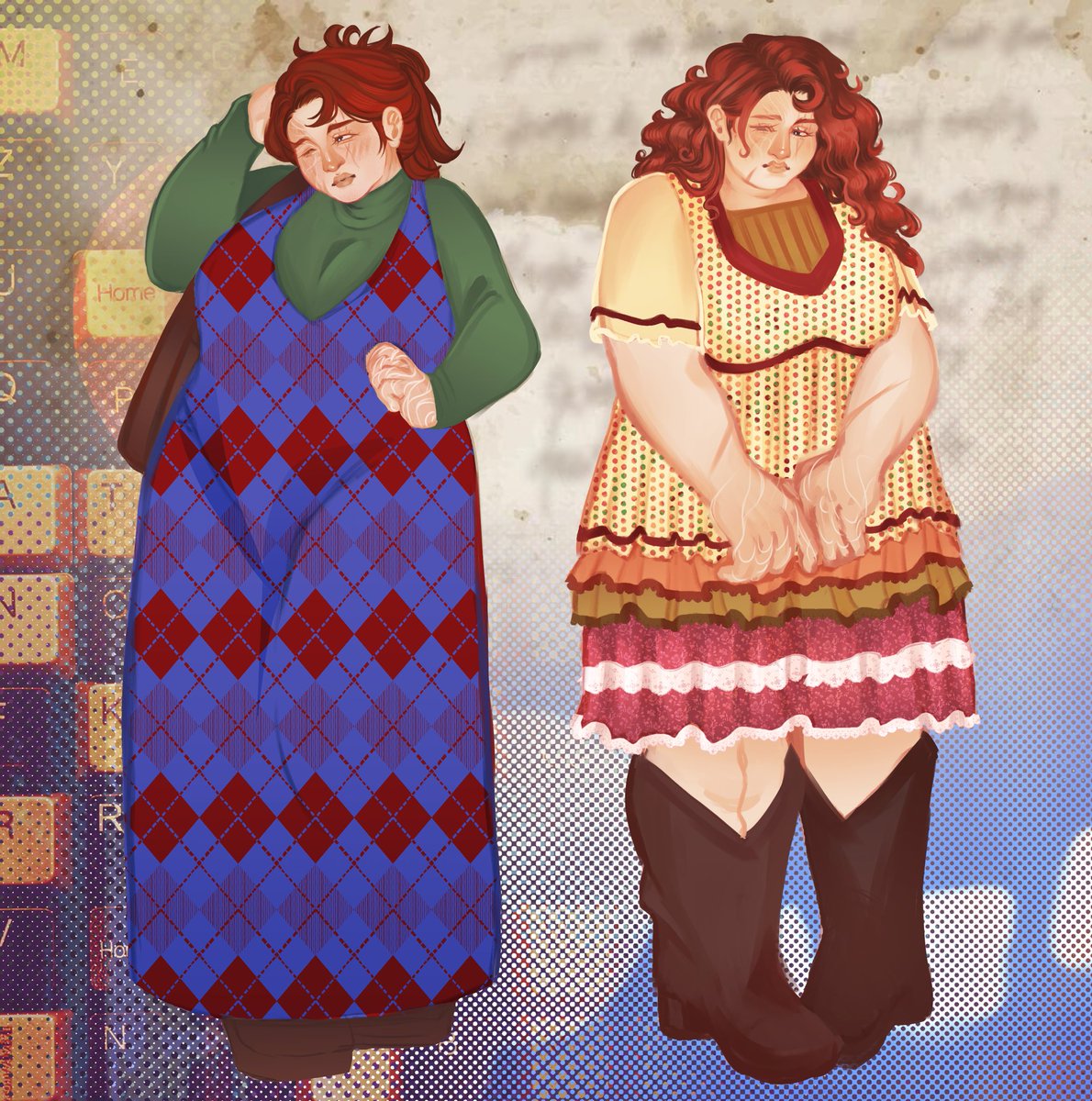 make ur oc unfashionable and have fun for the rest of your days