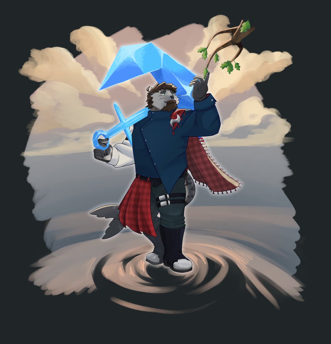 The Celtic Sea Prince🌊

My take on my sona/oc as a gatcha character.