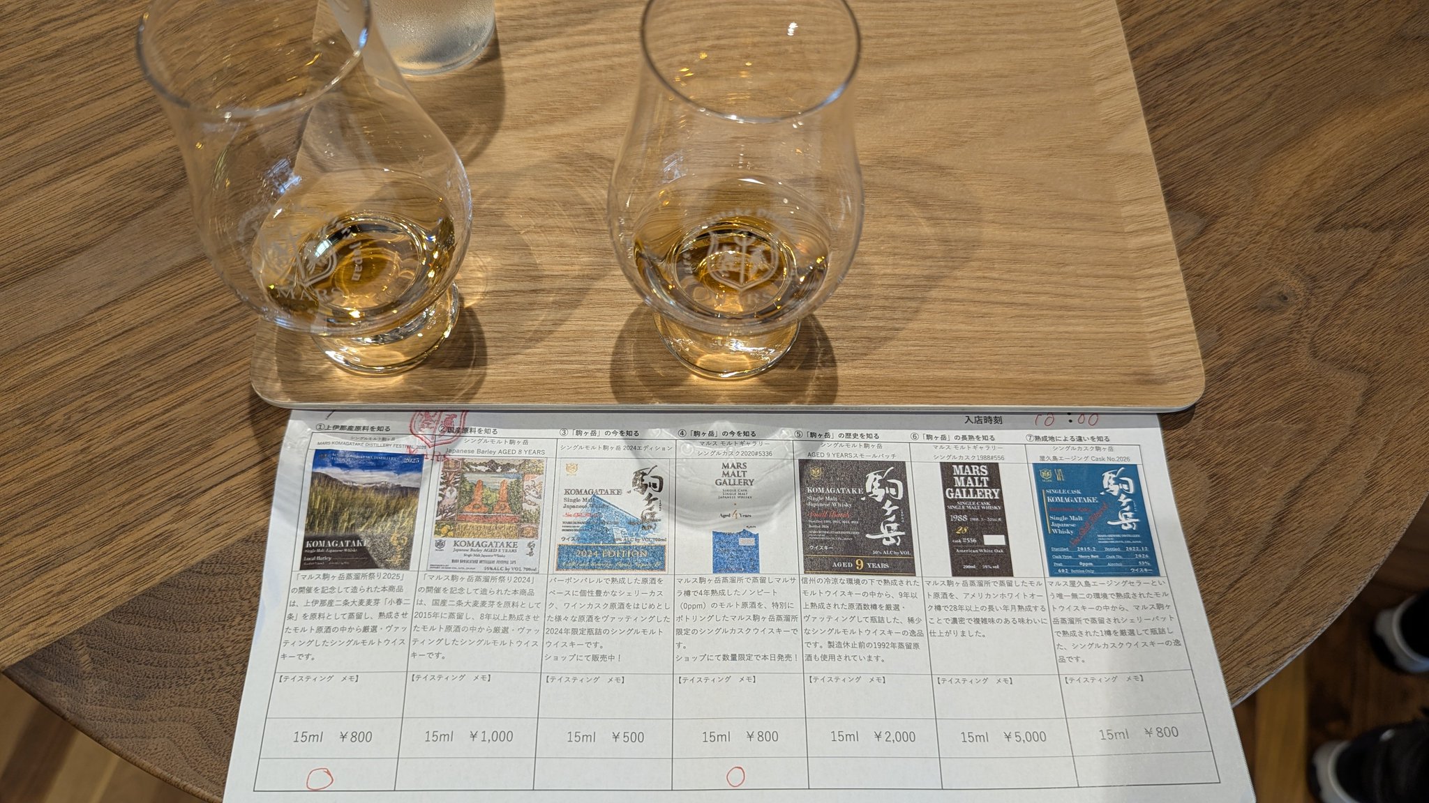 駒ヶ岳 MARS 2025 蒸溜所祭り 記念ボトル 駒ヶ岳 MARS KOMAGATAKE FESTIVAL 2025 蒸溜所祭り（Mars