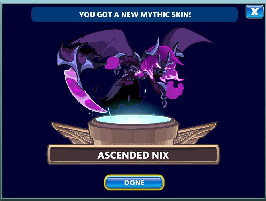 Shoutout to <a href="/Ubisoft/">Ubisoft</a> for giving me the new <a href="/Brawlhalla/">Brawlhalla</a> Ascended Nix skin🔥