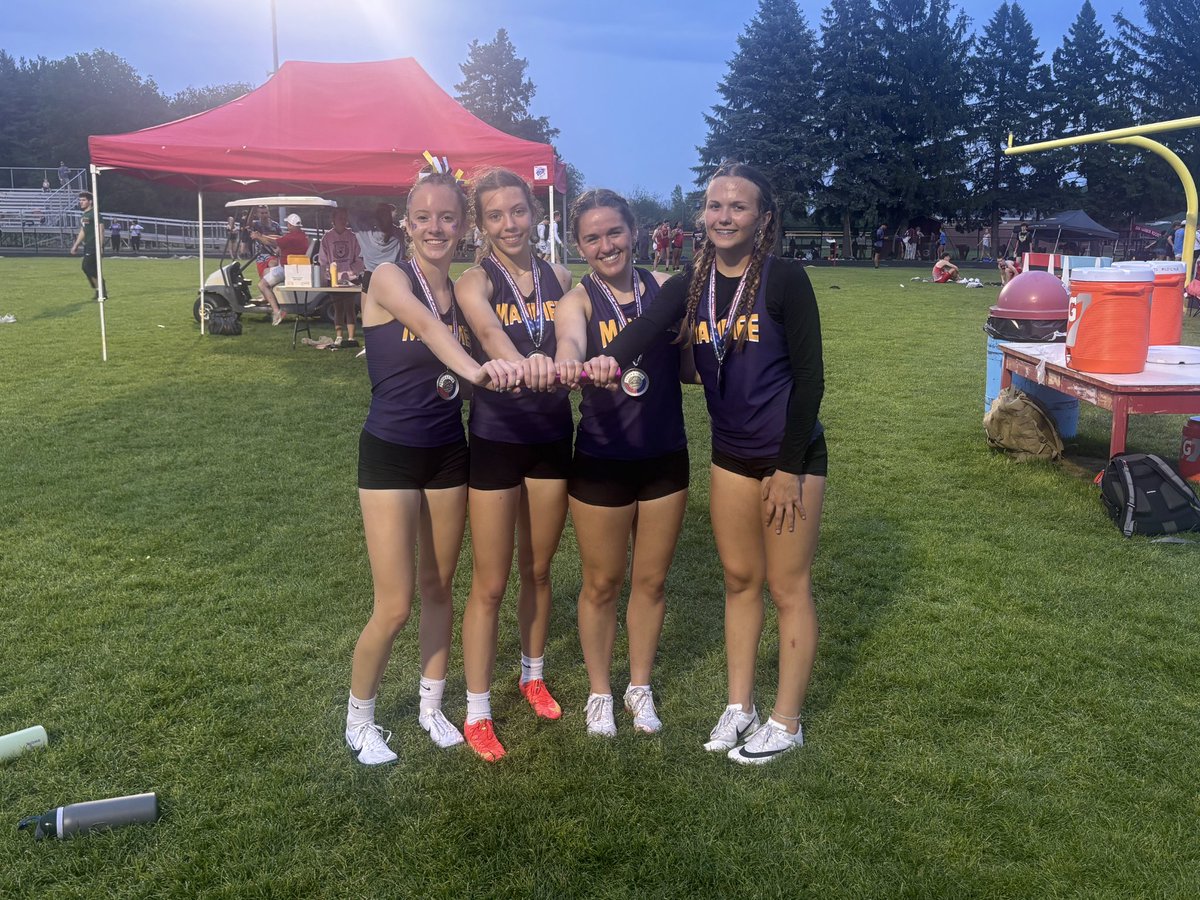 Maumee Track & Field (@maumeetrack) on Twitter photo NBC Championship at Eastwood
Girls 4×400 Relay - 2nd Place
Arriana Dugan, Evelyn Boyett, Shannon Tolbert, Miriam Findling
<a href="/MaumeePanthers/">Maumee Panthers</a> NBC Championship at Eastwood
Girls 4×400 Relay - 2nd Place
Arriana Dugan, Evelyn Boyett, Shannon Tolbert, Miriam Findling
<a href="/MaumeePanthers/">Maumee Panthers</a>