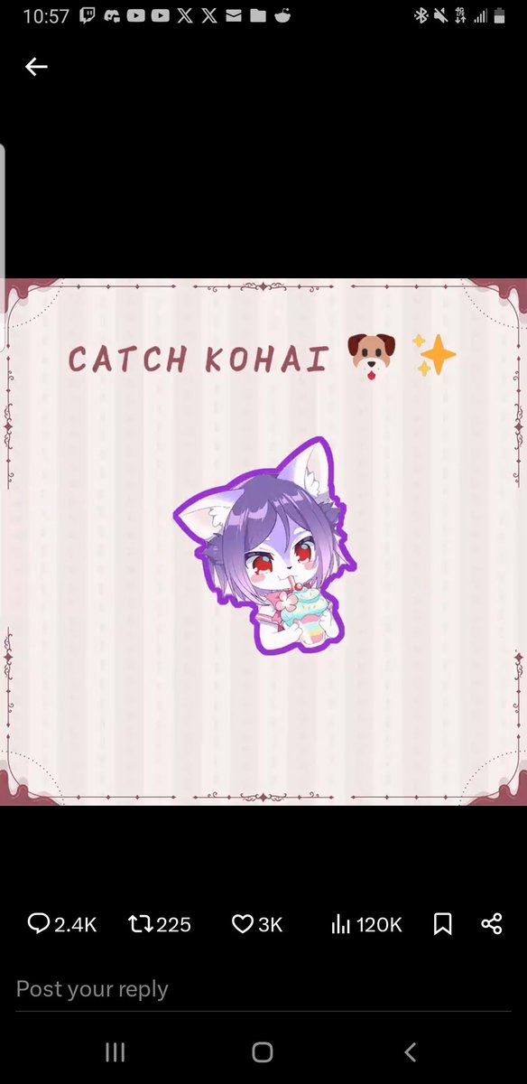 DehBirb's tweet photo. @VirtualKohai Got it on my first try, took me a bit to get it again tho https://t.co/mEd5Qc36Hq