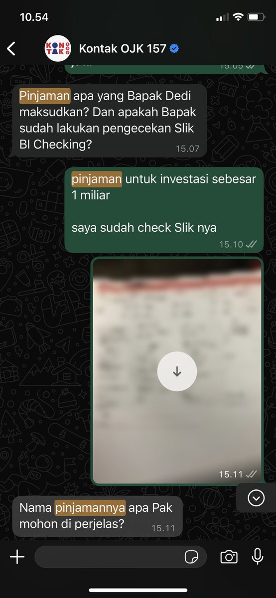 kuskusde's tweet photo. @helocarl OJK suruh nunggu 10 hari?? Aku dulu cuman 5 harian sih.. tapi PT yg pakek dataku aku kejar terus sih tiap hari aku telfon https://t.co/qHoOtcJoas