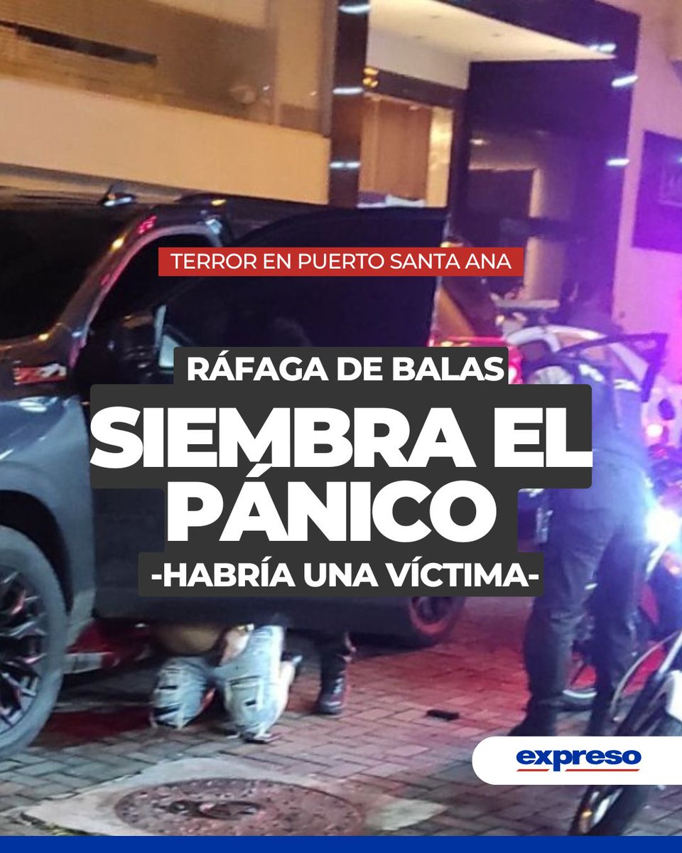 Una escena de pánico se vivió la noche del sábado 17 de mayo en el sector de Puerto Santa Ana, un área de Guayaquil conocida por su actividad comercial, bares, discotecas y departamentos residenciales.   

Detalles: bit.ly/3GZp7kC