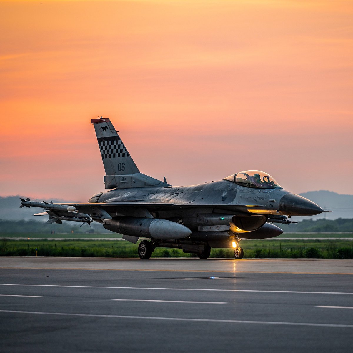 51st FW F-16C at Osan AB (Thomas Sjoberg)