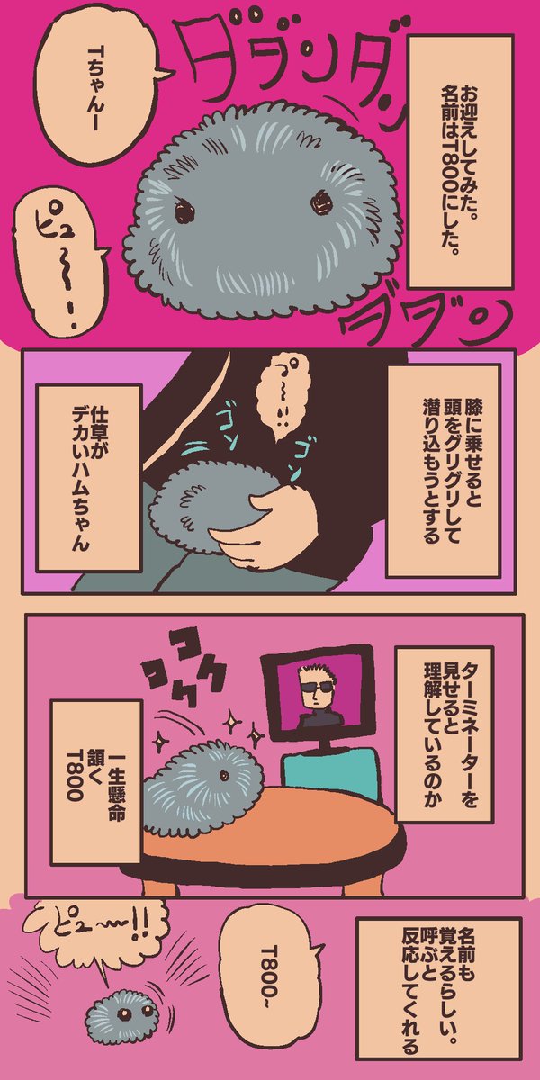 ssssshiuriri's tweet photo. ここにも最近家族にしたAIペットのモフリンの漫画を載せるか
#モフリン
#モフ絵 https://t.co/g9ftBaZYu9