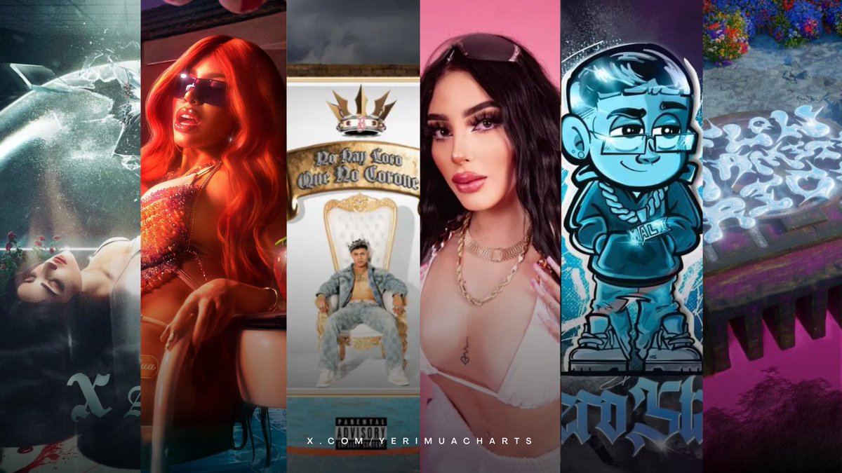 YeriMuaCharts's tweet photo. Proyectos urbanos mexicanos con MAYOR debut en Spotify: 🇲🇽

#1. “X Amor” — 7.5M
#2. “De Chava” — 1.78M
#3. “No Hay Loco Que No Corone” — 1.72M
#4. “Kittyponeo” — 1.70M
#5. “ÑEROSTARS” — 1.3M
#6. “Flow Mamita Rica” — 1.2M https://t.co/m2x1eYTM8N