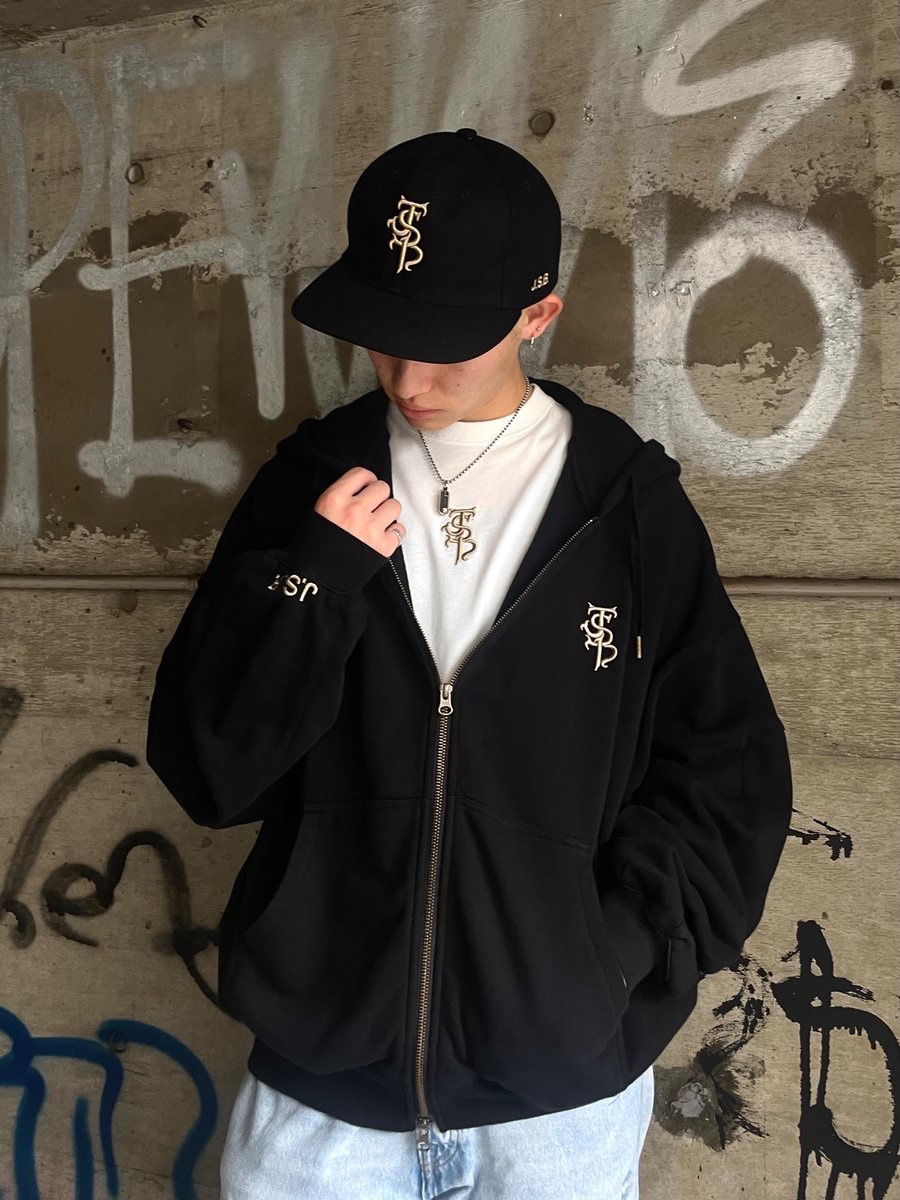 3D EMB Logo Hoodie | J.S.B. | VERTICAL GARAGE OFFICIAL