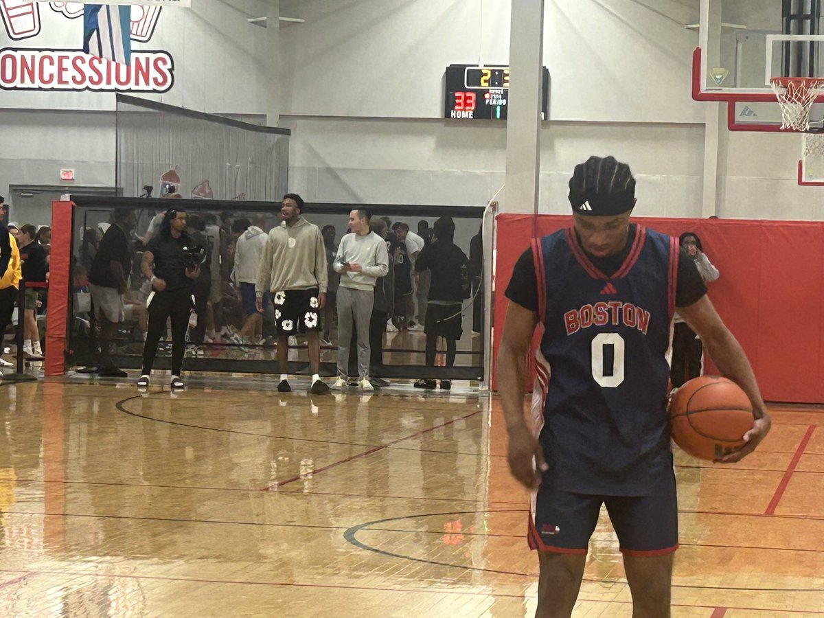 Sam Lance (@slancehoops) on Twitter photo . <a href="/ProlificPrep/">Prolific Prep</a> head coach Ryan Bernardi is here courtside to watch Game Elite vs. Mass Rivals.
Kansas signee Darryn Peterson enjoying the games this weekend as well. . <a href="/ProlificPrep/">Prolific Prep</a> head coach Ryan Bernardi is here courtside to watch Game Elite vs. Mass Rivals.
Kansas signee Darryn Peterson enjoying the games this weekend as well.