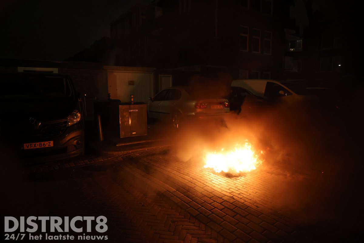 Buiten- en containerbranden in Den Haag geblust door brandweer