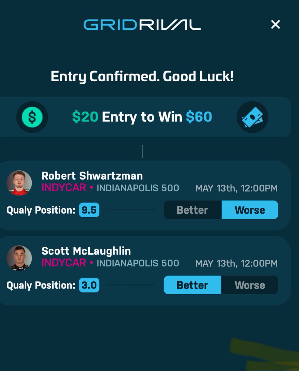 BetIndyCar tweet media