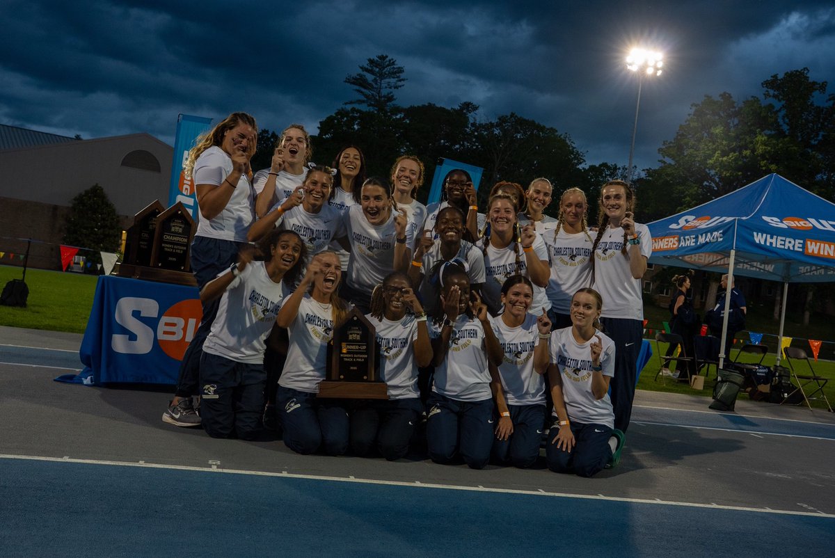CSUXCTrackField's tweet image. Big South Runners-Up!
For the fifth time, the CSU women finished the outdoor championships tied for second to match our best finish in program history.