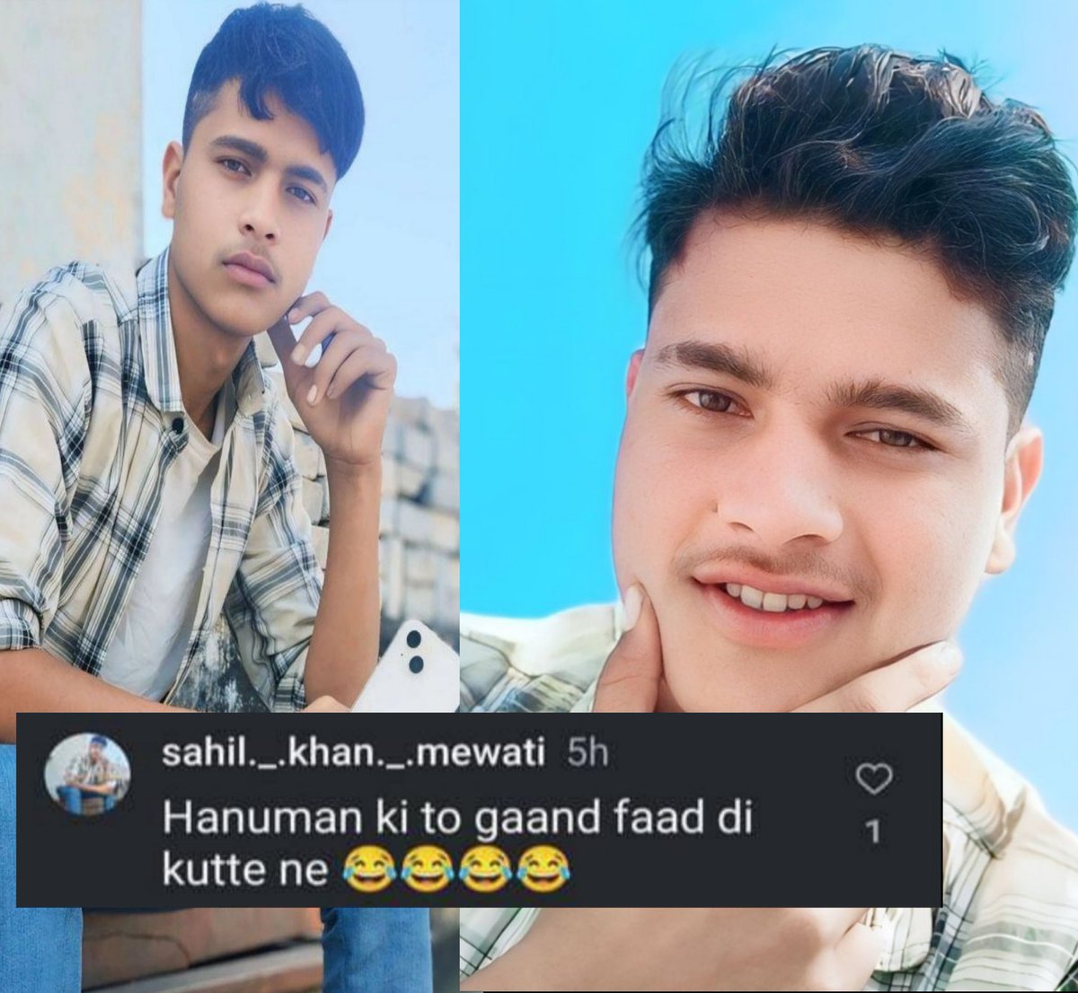 bhagwa_wadi's tweet photo. ‼️जब तक गिरफ्तारी का फोटो न आए तब तक REPOST रुकना नहीं चाहिए ‼️ 

नाम: साहिल खान 
पता: Rajasthan, Alwar, Loharwadi
संपर्क सूत्र:774****436 ( DM @bhagwa_wadi )
Requesting @PoliceRajasthan @RajPoliceHelp  @AlwarPolice @pichwai  to arrest him 👇🚨 https://t.co/tzhuRMaG3V