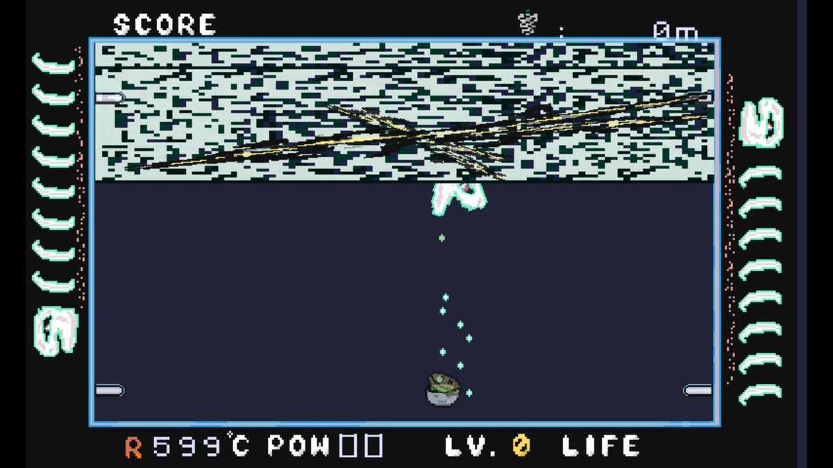 Dokuhadou's tweet photo. Screen capture of my STG game.
:) https://t.co/nuyzXEExma