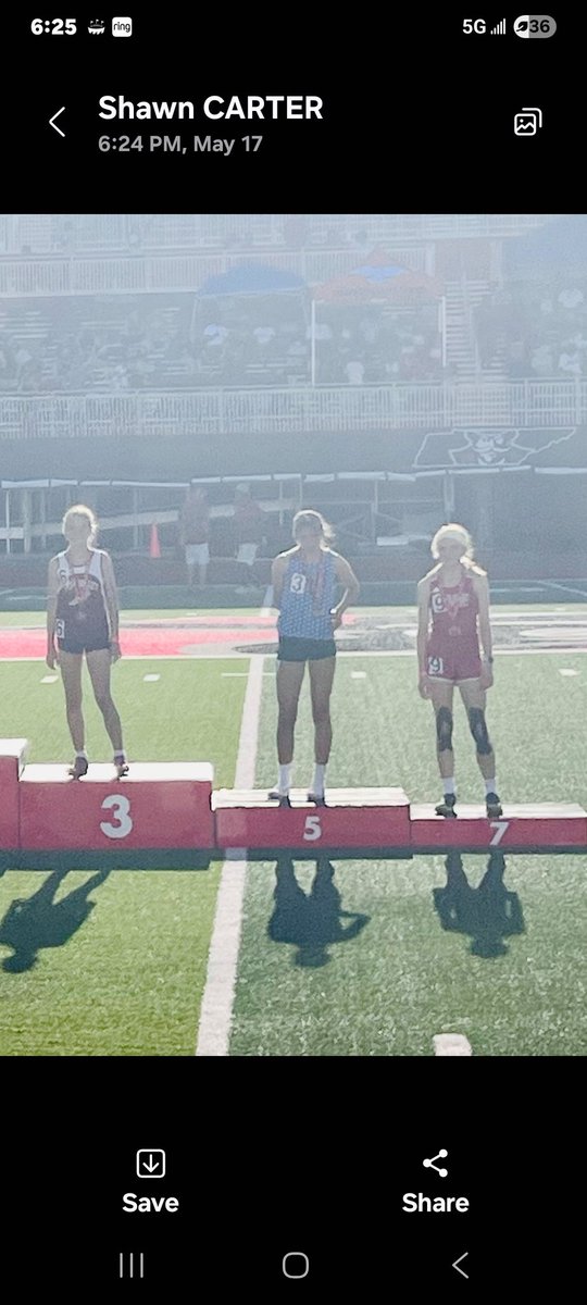 Avery Moran finished 7th place in the STATE in the Girls 800m at today's TMSAA Championships! #comPete