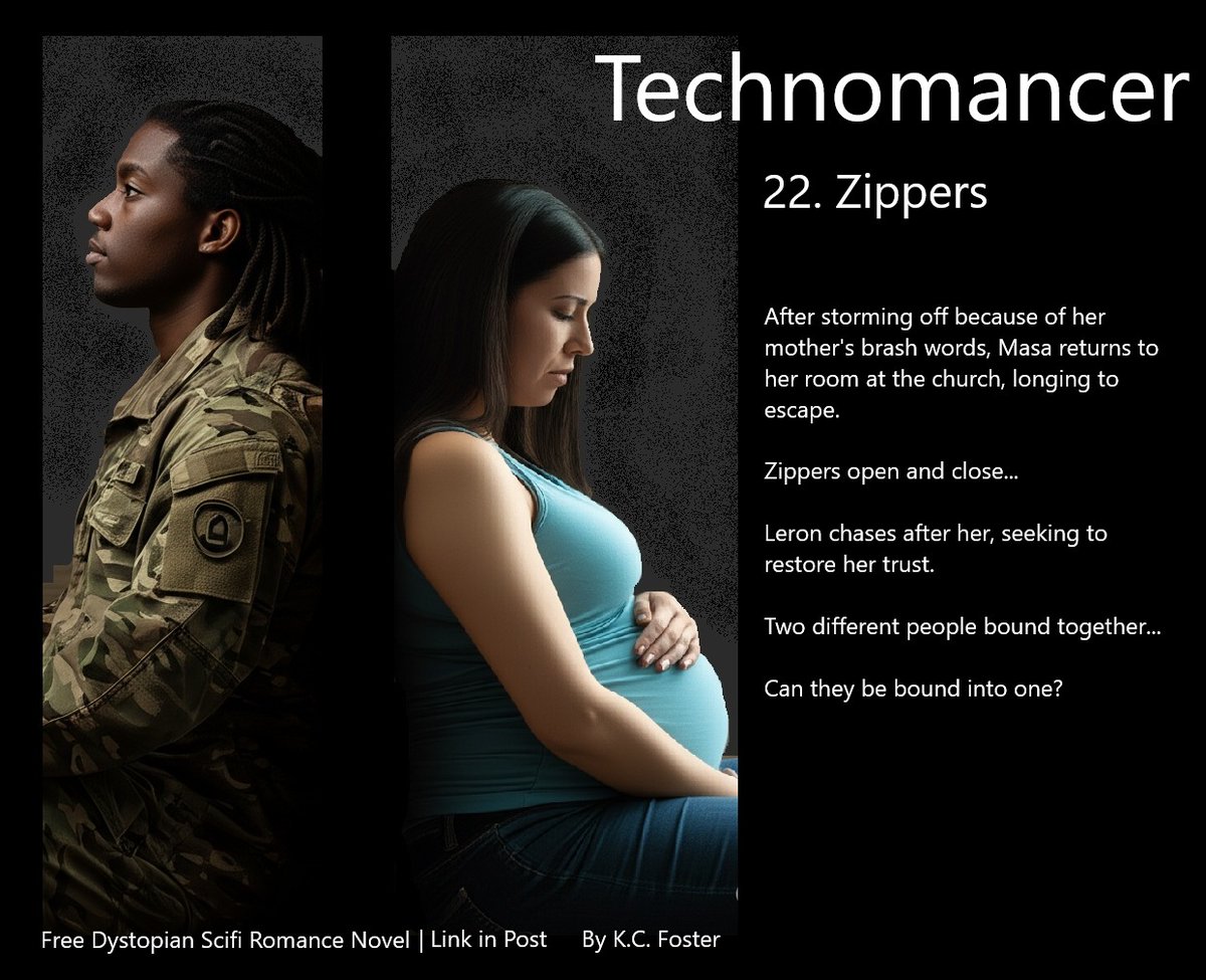 AuthorKcfoster's tweet photo. Technomancer 22: Zippers

  Click the link to read: https://t.co/mC35pHW4H5

#Dystiopian #Dystopianshortstories #weeklyshorts #speculativeshortstories #reedsy #postappocalypsestories #shortstories #shortstorycollection #Blogs #readerscommunity #technomancer #writerscommunity https://t.co/xbwhHacj8s