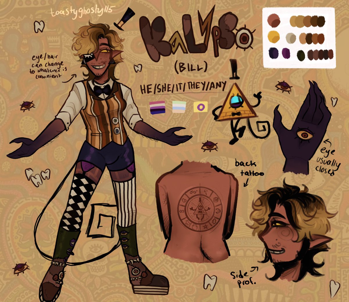 toastyghosty115's tweet photo. finally made new kalypso and opal ref sheets!!!
#GravityFalls #gravityfallsfanart #reversefalls #willcipher #BillCipher #art #kalypsocipher #opalcipher https://t.co/thaRUchSZO