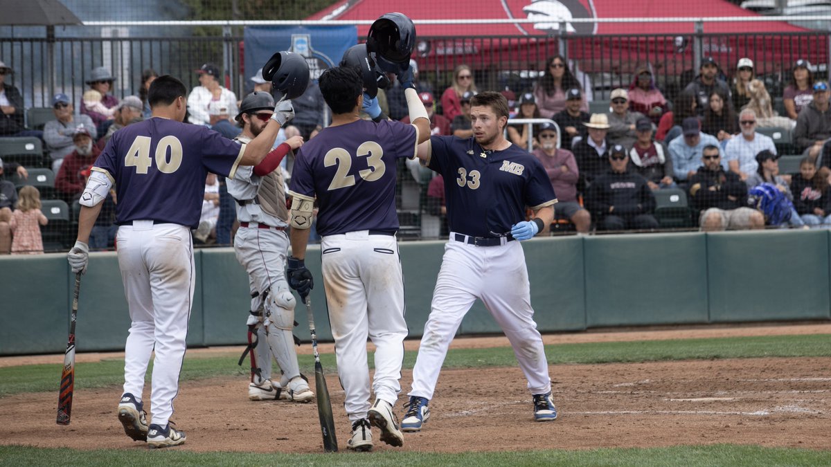 #MakeWavesMB (@otterathletics) on Twitter photo Two wins and in. The <a href="/CSUMBbaseball/">CSUMB Baseball</a> team heads back to the Super Regionals for the third year in a row after taking two from Westmont. #WeAreMB
🗞️: bit.ly/45mpcca Two wins and in. The <a href="/CSUMBbaseball/">CSUMB Baseball</a> team heads back to the Super Regionals for the third year in a row after taking two from Westmont. #WeAreMB
🗞️: bit.ly/45mpcca
