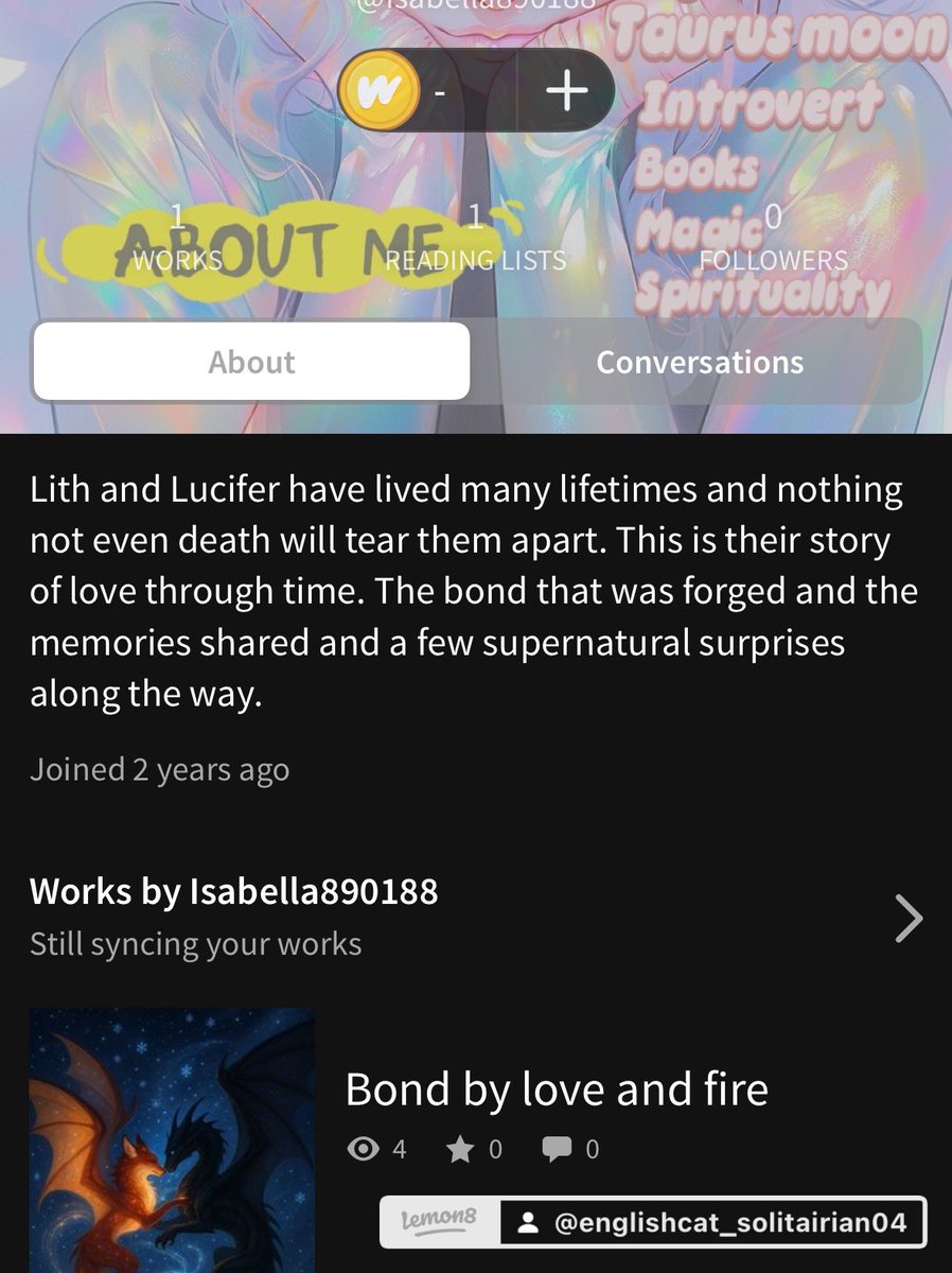 Izzy33809's tweet photo. Just put this out on wattpad. Short story. If you’re bored and want something different come check it out. Putting out in parts. https://t.co/sjS4hFOScu