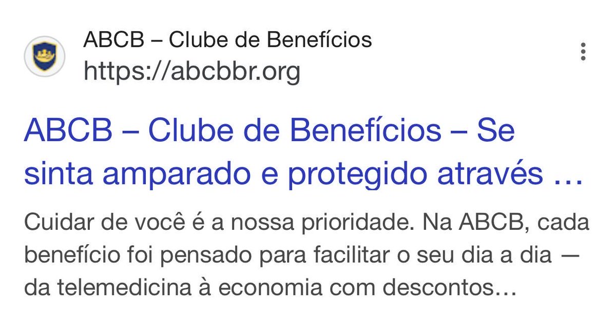 Esta é a associação que me rouba há 5 anos