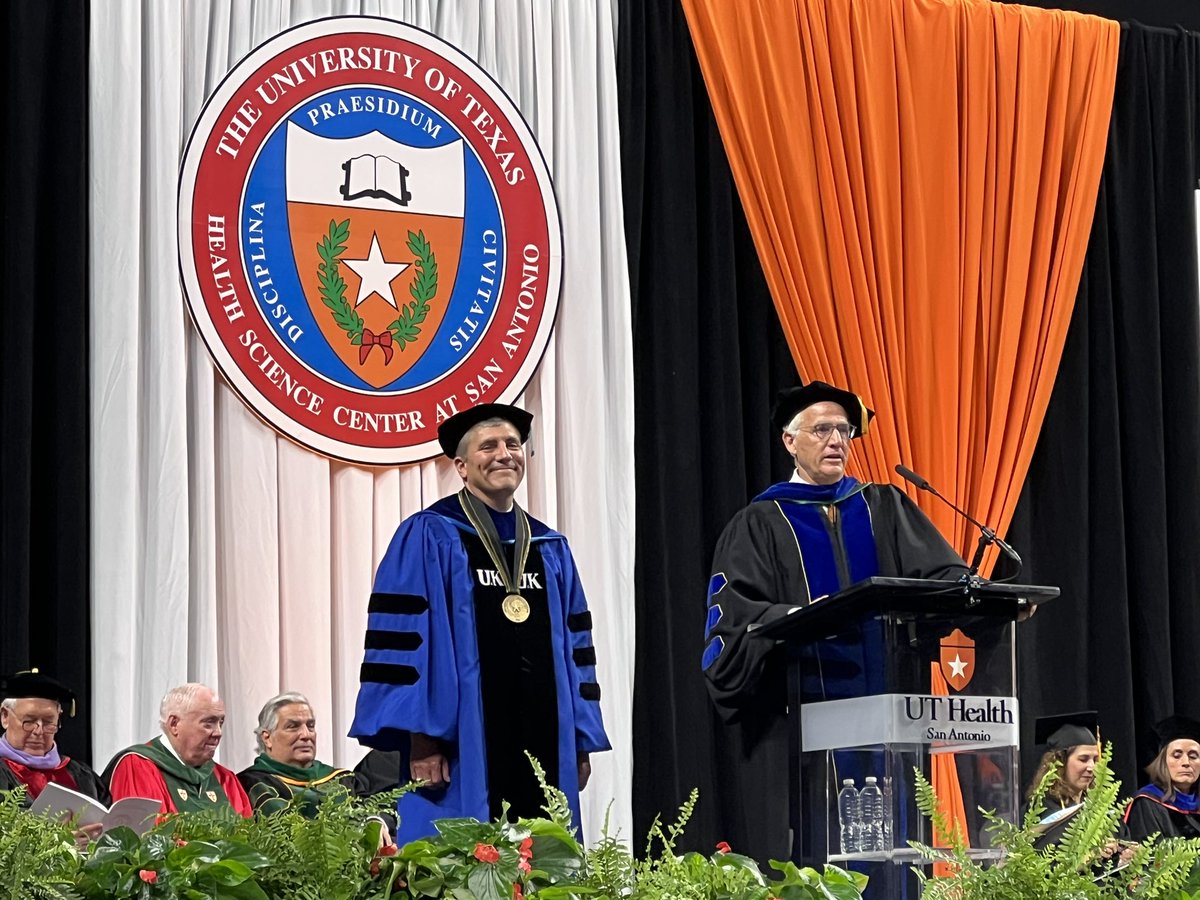 Chris Frei (@chrisrfrei) on Twitter photo Congrats to Pharmacy & Translational Science students and trainees! Pics from the UT Health San Antonio University-Wide Commencement Ceremony.
<a href="/UTexasPharmacy/">UT Pharmacy</a> <a href="/UTAustin/">UT Austin</a> <a href="/UTHealthSA/">UT Health San Antonio</a> <a href="/UTHealthSA_GSBS/">UT Health SA Grad School of Biomedical Sciences</a> <a href="/UTSA/">UTSA</a> Congrats to Pharmacy & Translational Science students and trainees! Pics from the UT Health San Antonio University-Wide Commencement Ceremony.
<a href="/UTexasPharmacy/">UT Pharmacy</a> <a href="/UTAustin/">UT Austin</a> <a href="/UTHealthSA/">UT Health San Antonio</a> <a href="/UTHealthSA_GSBS/">UT Health SA Grad School of Biomedical Sciences</a> <a href="/UTSA/">UTSA</a>