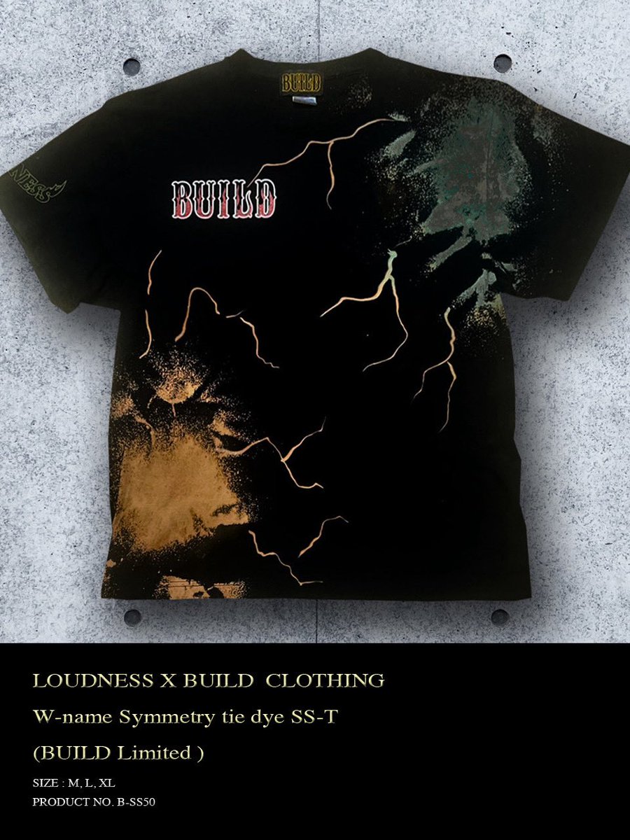 Build_Clothing's tweet photo. 本日、LOUDNESS 2025ツアーTHUNDER IN THE EAST
東京Zepp Diver City Tokyo
公演です
会場限定カラーとBUILD通販サイト限定カラー同時発売致しますので是非チェックして下さい https://t.co/iBn71CEHru
